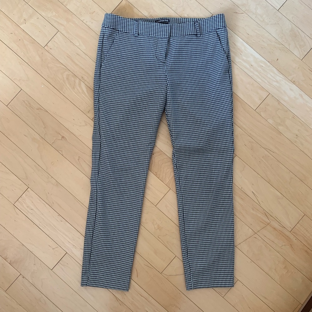 Express houndstooth columnist ankle pants 6